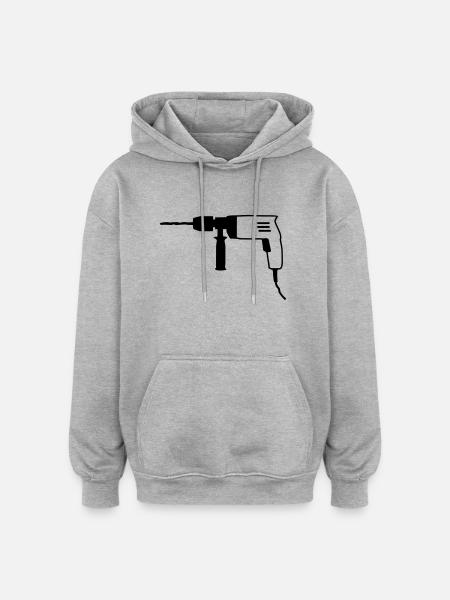 tool - Oversized Unisex Hoodie - heather grey