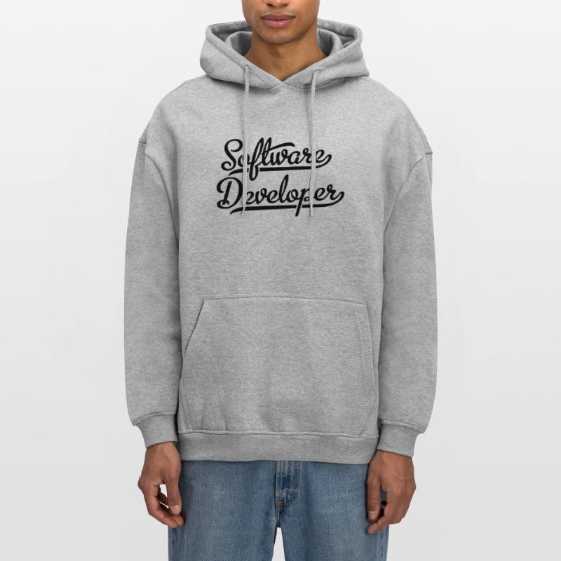 Software Developer Oversized Unisex Hoodie