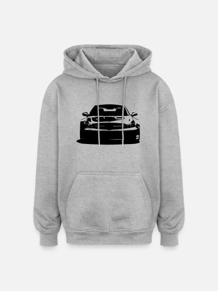 German Sportwaagen - Oversized Unisex Hoodie - Grau meliert