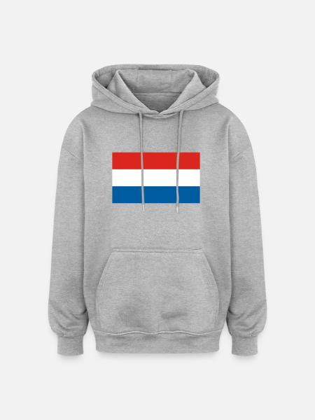 Netherlands - Oversized Unisex Hoodie - heather grey