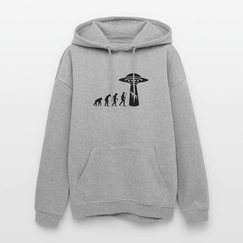 Alien Evolution Oversized Unisex Hoodie