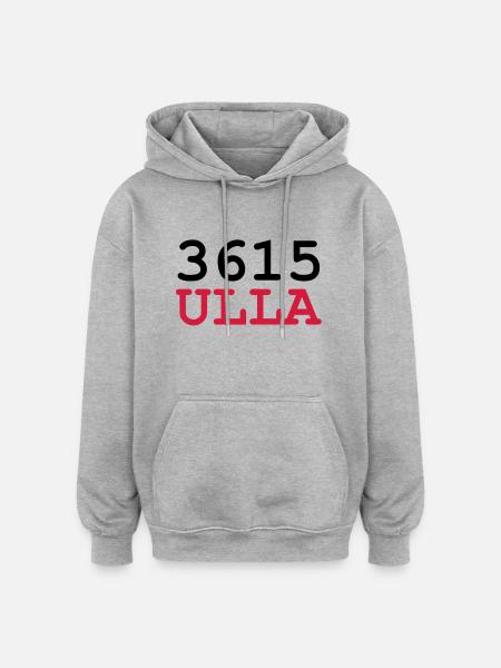 3615 ULLA - Oversized Unisex Hoodie - heather grey