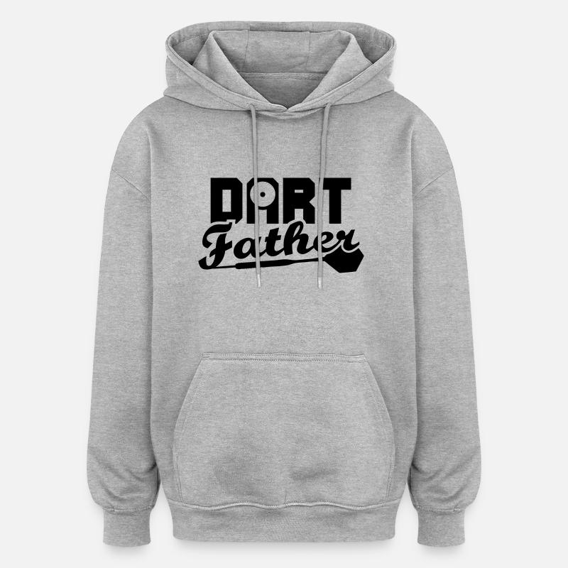 DART Father - Oversized Unisex Hoodie - heather grey