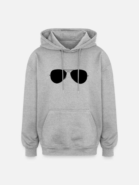 C'est ça la classe ! - Sweat à capuche oversize unisexe - gris chiné