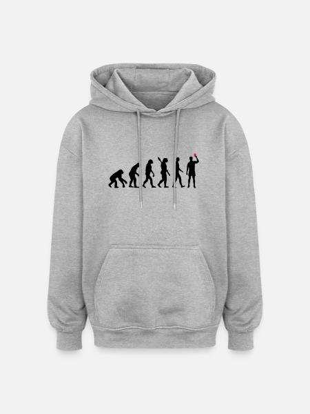 Evolution Referee - Oversized Unisex Hoodie - heather grey