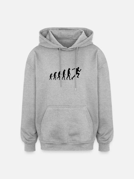 Evolution Sprinter Sport - Oversized Unisex Hoodie - heather grey