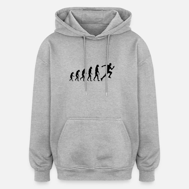 Evolution Sprinter Sport - Oversized Unisex Hoodie - heather grey