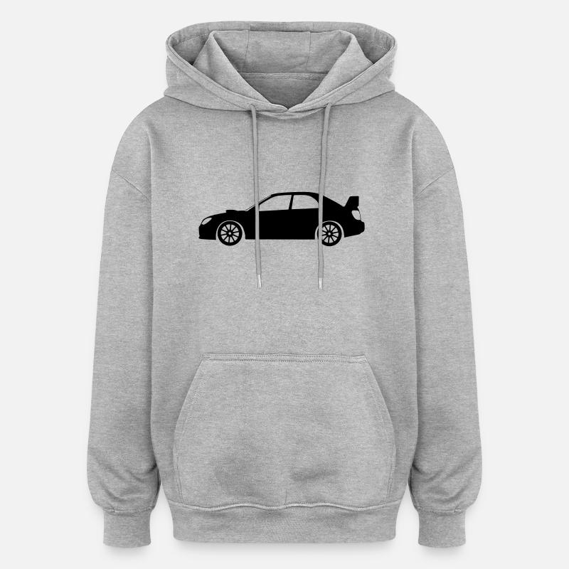 Impreza 2005-2007 - Oversized Unisex Hoodie - Grau meliert
