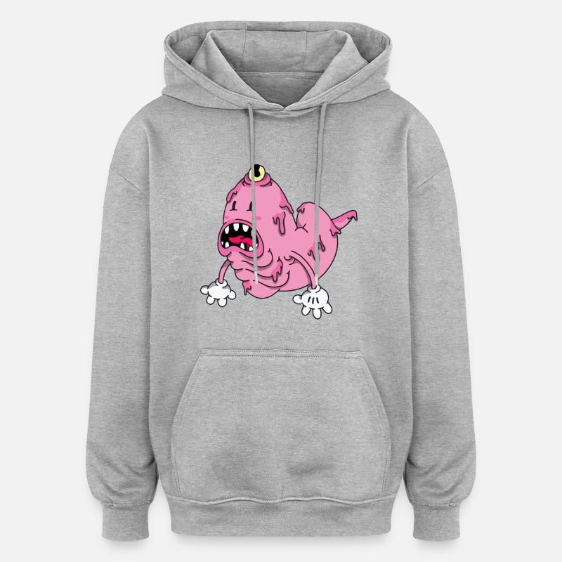 Sample - Oversized Unisex Hoodie - heather grey