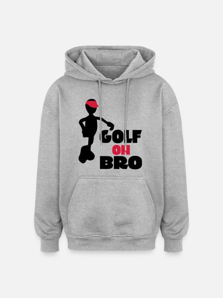 golf - Oversized Unisex Hoodie - heather grey