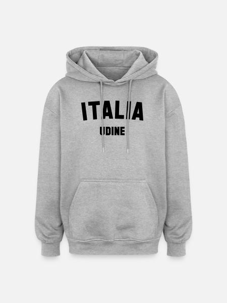 UDINE Italia Italy Italien - Oversized Unisex Hoodie - heather grey