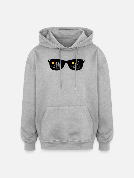 sail - Oversized Unisex Hoodie - heather grey