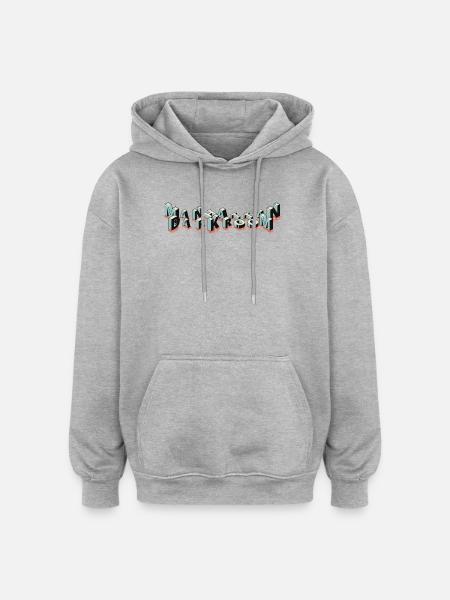 Manhattan Darkroom - Oversized Unisex Hoodie - heather grey