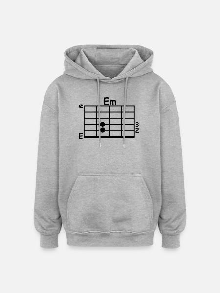 chord - Oversized Unisex Hoodie - heather grey