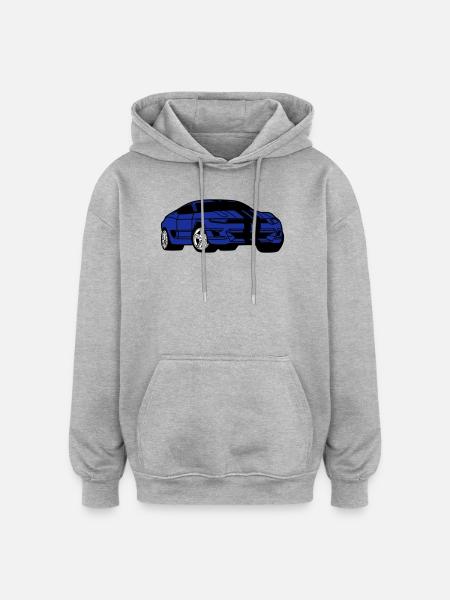Sports Car - Sports Car - Coupé - Oversized Unisex Hoodie - heather grey