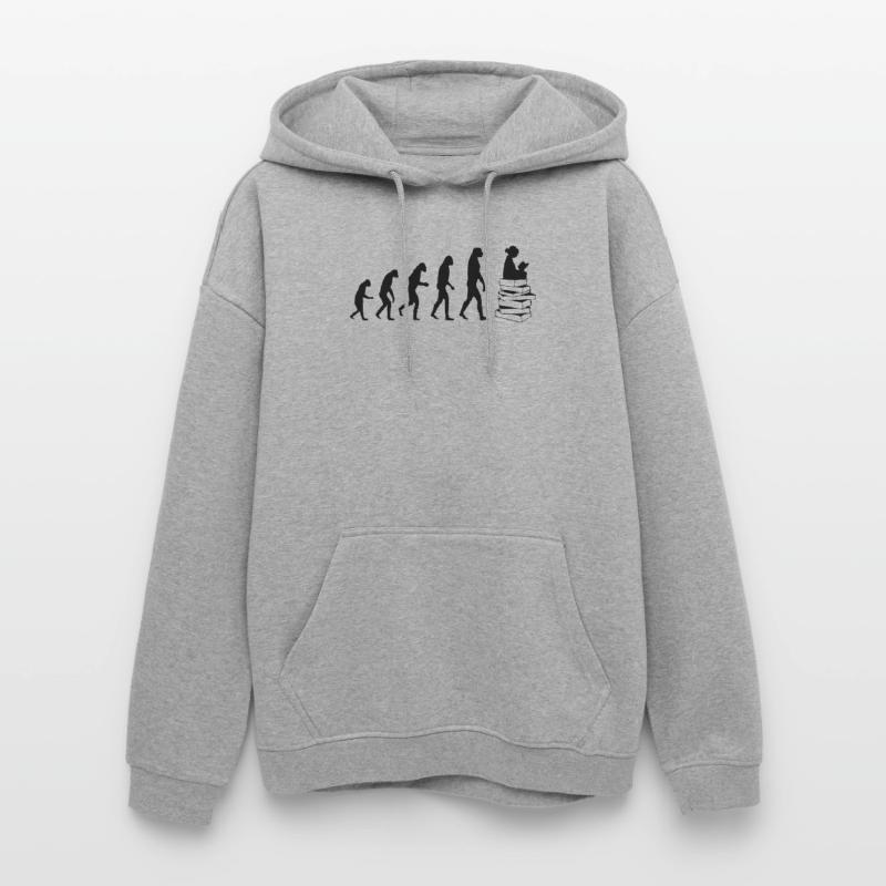 Read Evolution Oversized Unisex Hoodie