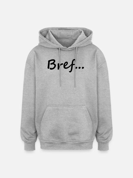 Brief - Oversized Unisex Hoodie - heather grey