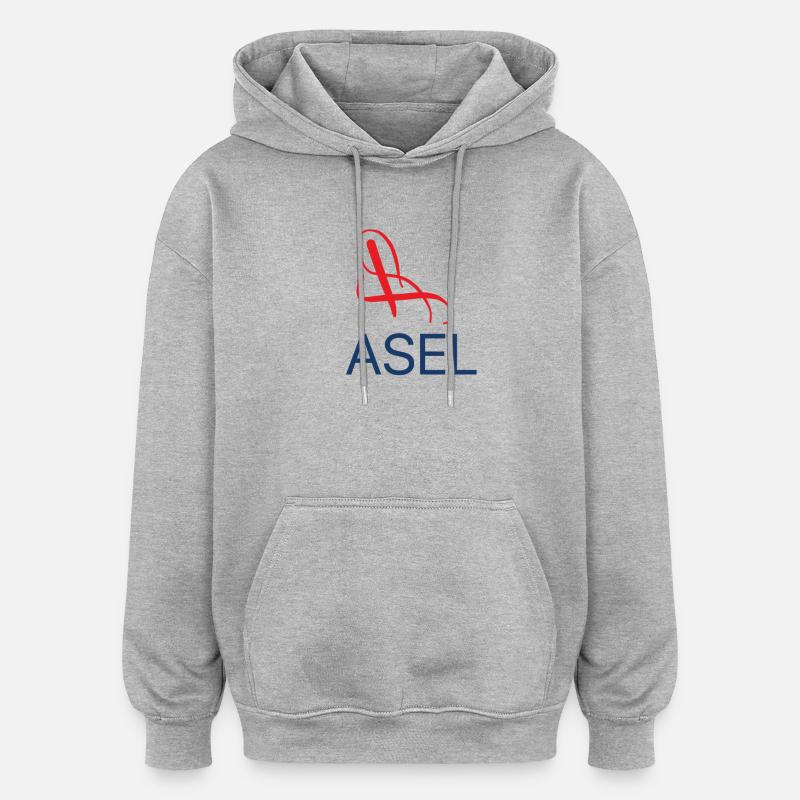 Basel T-Shirt Basel Pullover - Sweat à capuche oversize unisexe - gris chiné