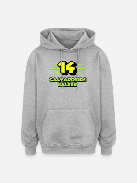 Complaining Calvadosian - Oversized Unisex Hoodie - heather grey