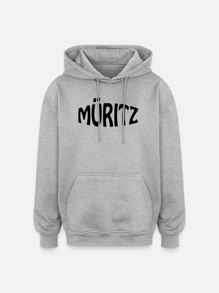 Müritz - Oversized Unisex Hoodie - heather grey