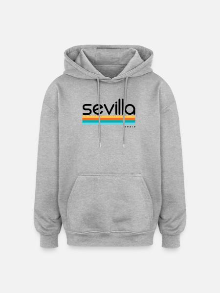 Sevilla - Spain - Spain - España - Oversized Unisex Hoodie - heather grey