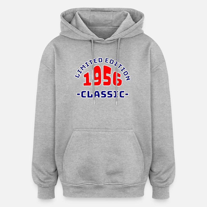 Unknown - Oversized Unisex Hoodie - heather grey