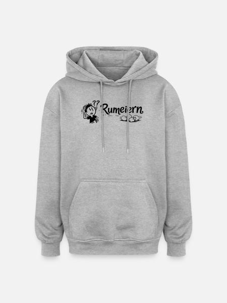Rumbling - Oversized Unisex Hoodie - heather grey