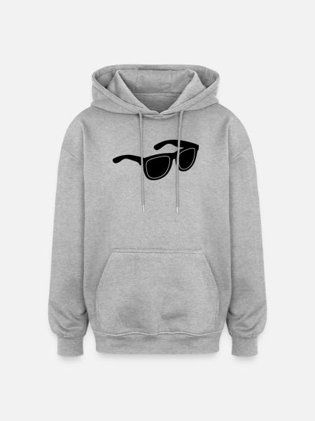 Sunglasses - Oversized Unisex Hoodie - heather grey