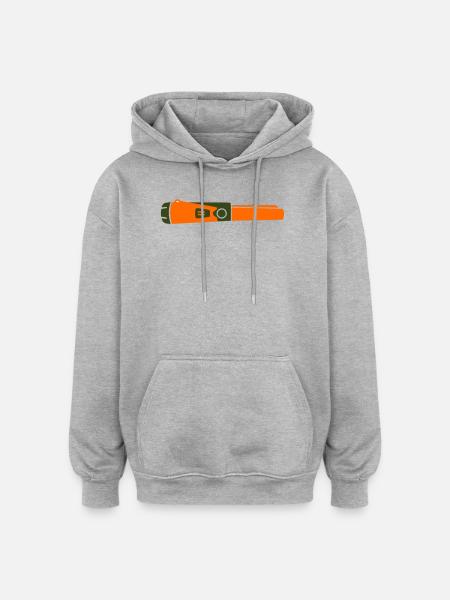Pinpointer Probe Detectorist - Oversized Unisex Hoodie - heather grey