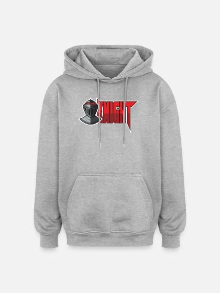 Ritter Knight Gaming E-Sports Logo - Oversized Unisex Hoodie - heather grey