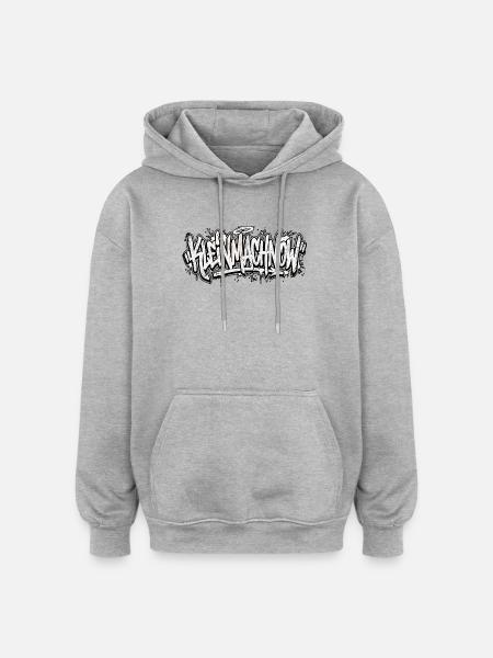 Kleinmachnow Berlin Graffiti Oldschool Hip Hop - Oversized Unisex Hoodie - heather grey