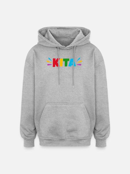Daycare center - Oversized Unisex Hoodie - heather grey