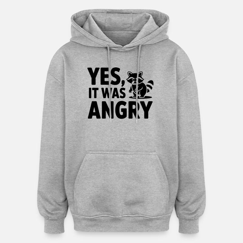 Schädlingsbekämpfer lustiger Spruch - Oversized Unisex Hoodie - Grau meliert