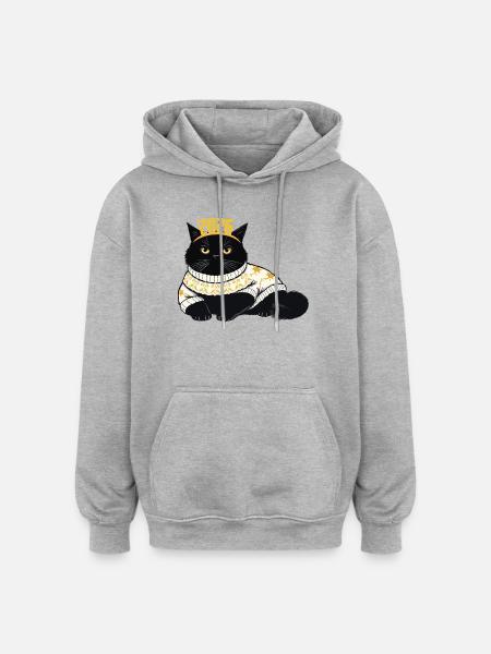 New Year 2026 Design - Oversized Unisex Hoodie - heather grey
