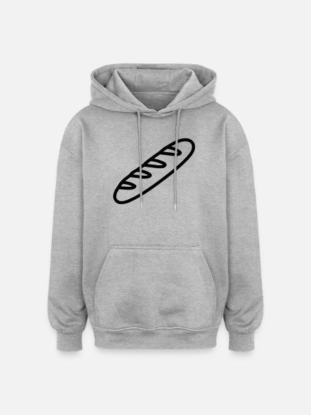 wand - Oversized Unisex Hoodie - heather grey