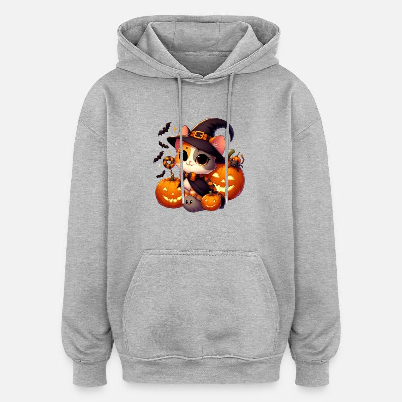 chhalloween2 - Oversized Unisex Hoodie - heather grey