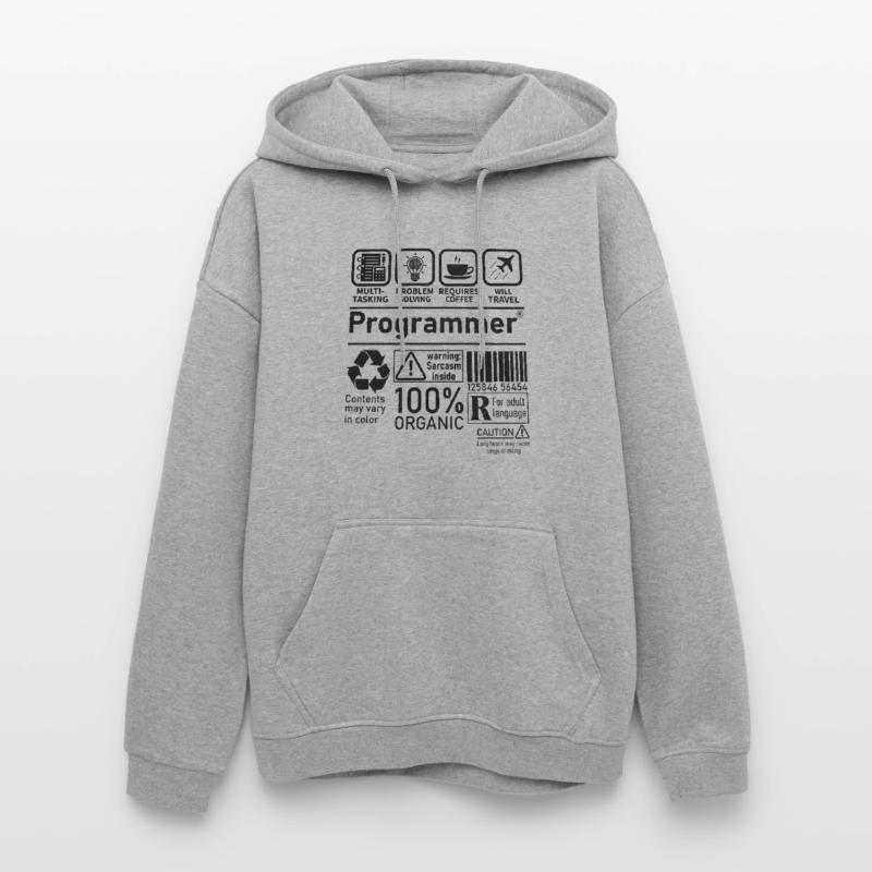 Programmer multi tasking problem solving requires Oversized Unisex Hoodie