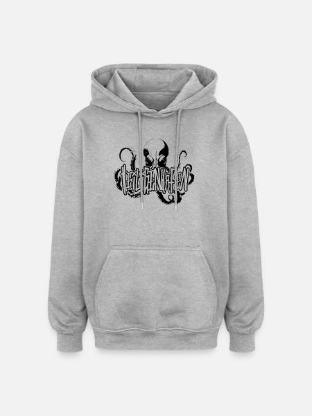 Heiligenhafen Octo Deep Dive Design - Oversized Unisex Hoodie - heather grey