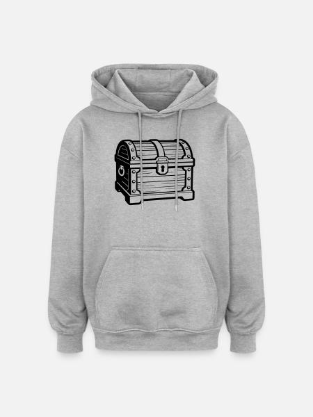 treasury - Oversized Unisex Hoodie - heather grey