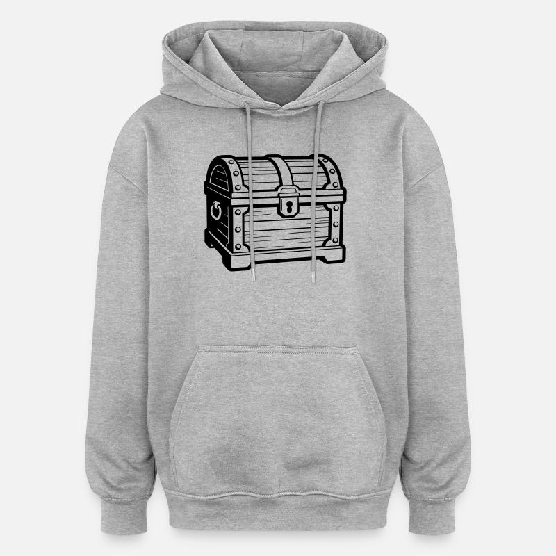 treasury - Oversized Unisex Hoodie - heather grey