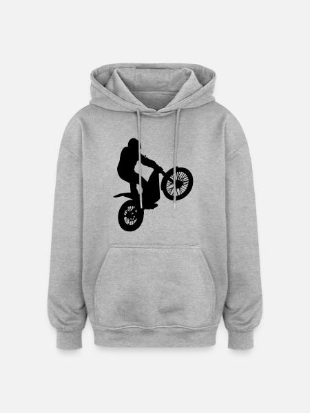 Trial - Oversized Unisex Hoodie - heather grey