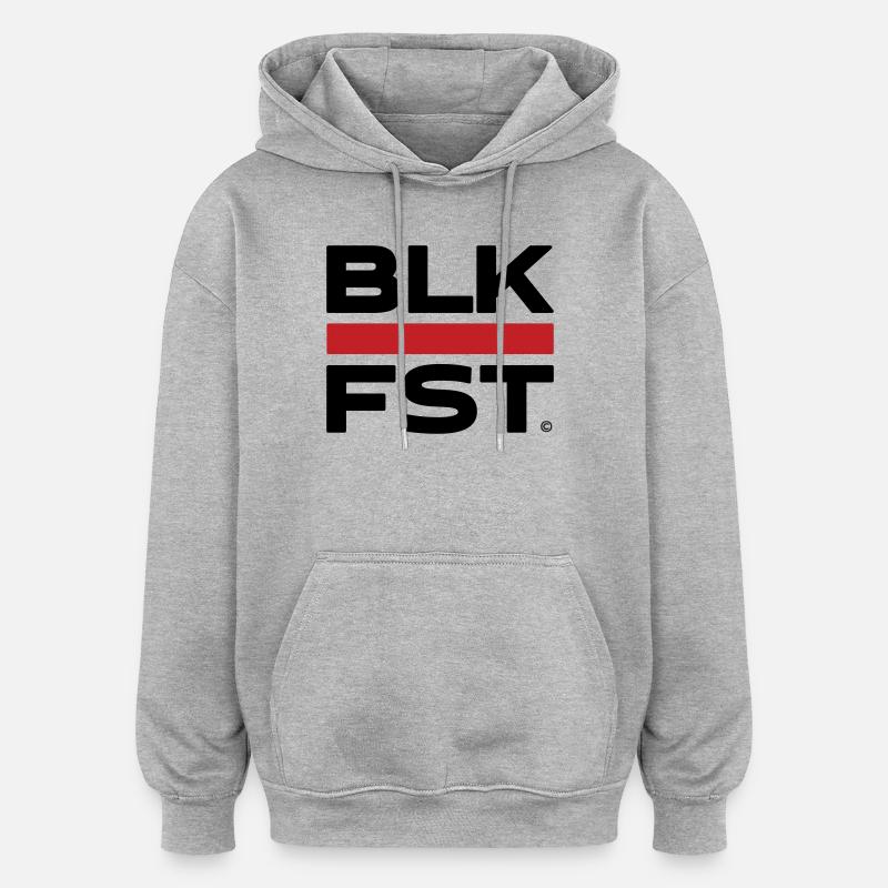 Mein Black Forest - Schwarzwald - Oversized Unisex Hoodie - Grau meliert