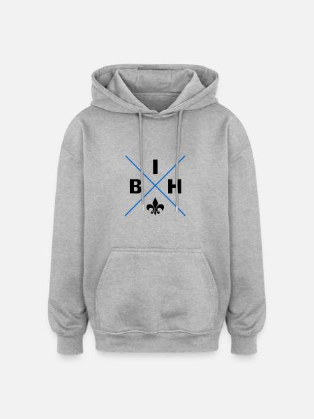 Balkan Bosnian Edition - Oversized Unisex Hoodie - heather grey