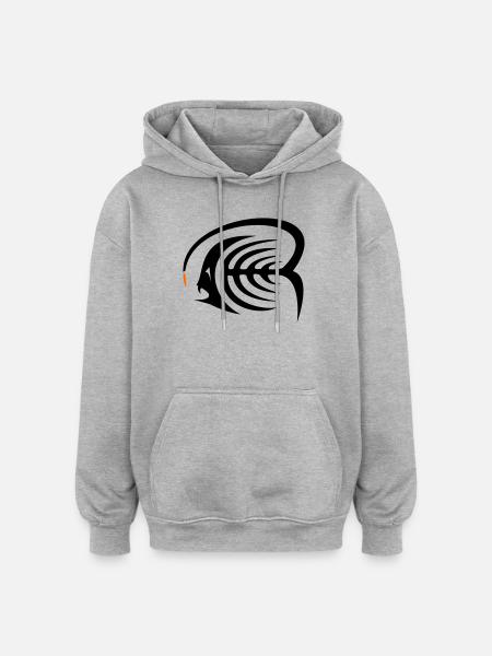 Frogfish - Oversized Unisex Hoodie - heather grey