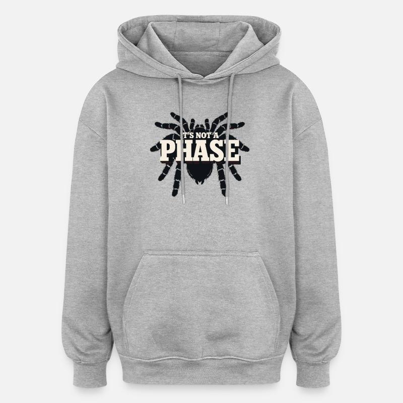Propriétaire d’araignée Propriétaire de la Tarentule - Sweat à capuche oversize unisexe - gris chiné