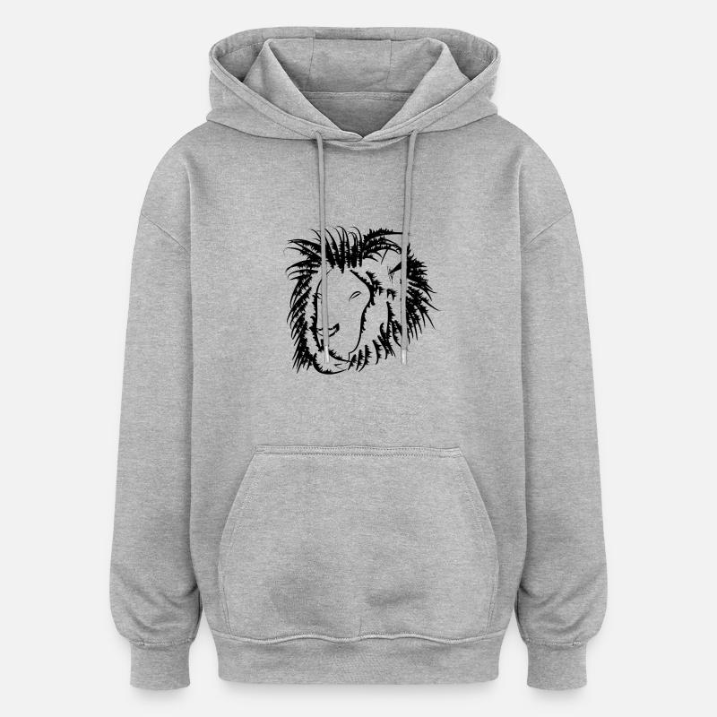 Loewe - Oversized Unisex Hoodie - Grau meliert