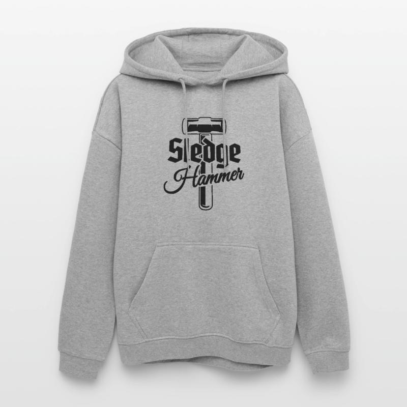 Hammers Tools and Crafts - Sledgehammer Oversized Unisex Hoodie