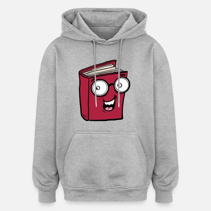 Guide - Guide d’escalade - Sweat à capuche oversize unisexe - gris chiné