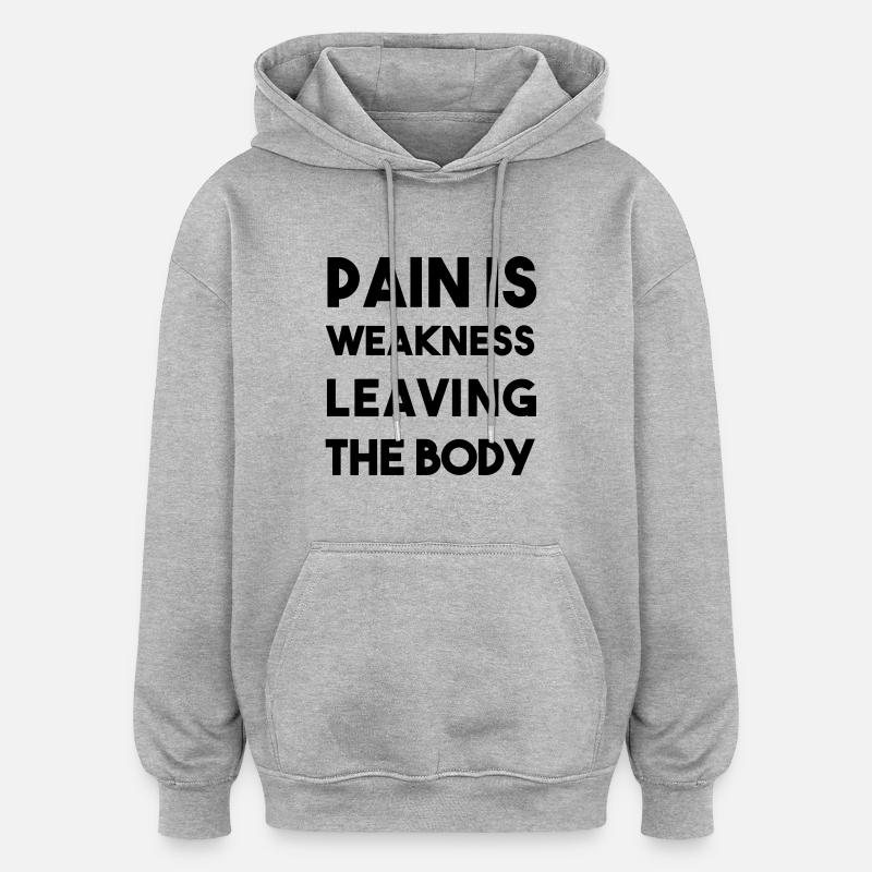 formation - Sweat à capuche oversize unisexe - gris chiné