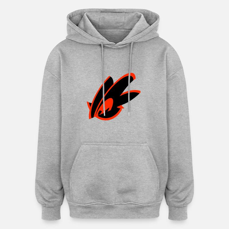 igel design - Oversized Unisex Hoodie - heather grey